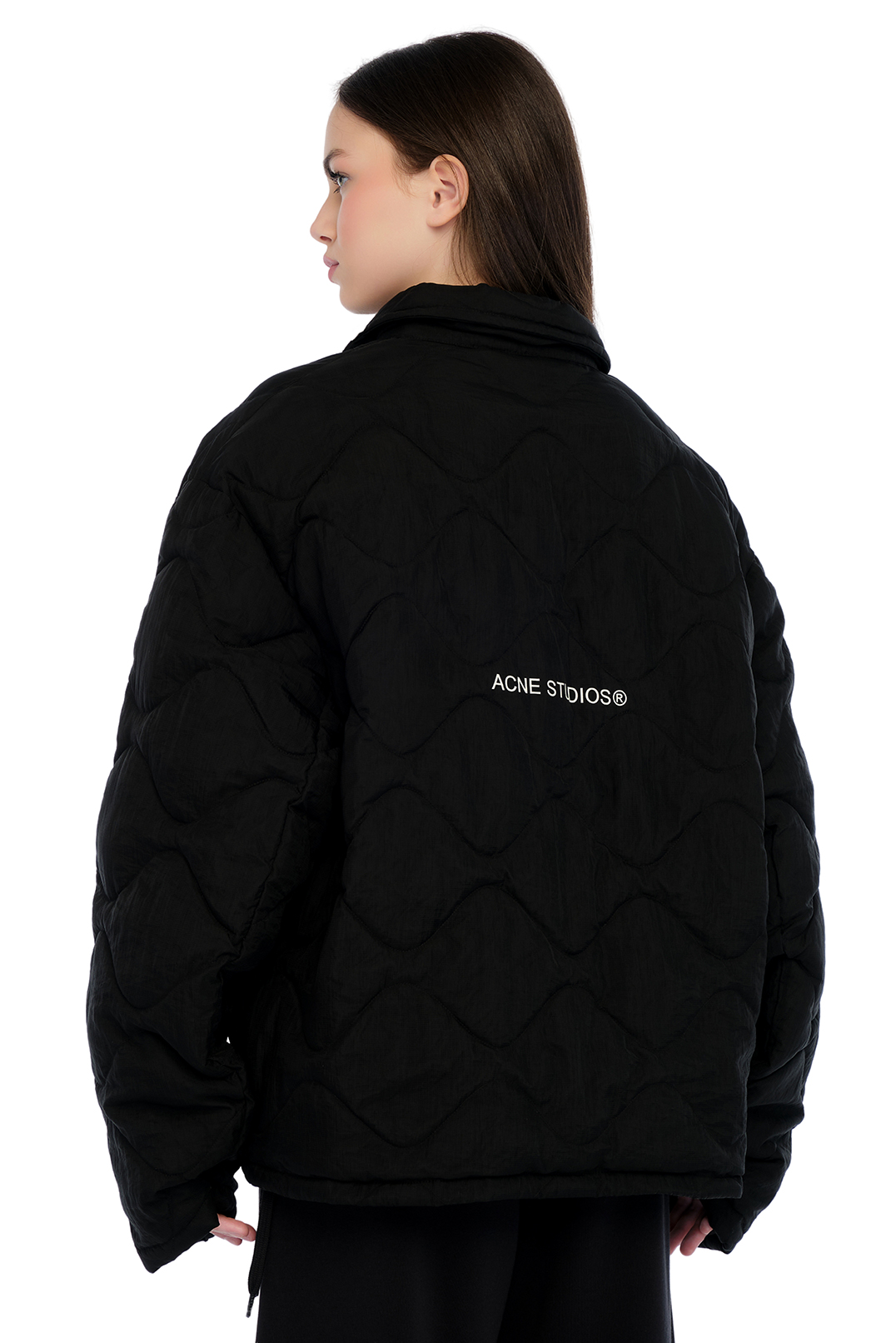 Куртка-сорочка oversize ACNE STUDIOS ACw24037