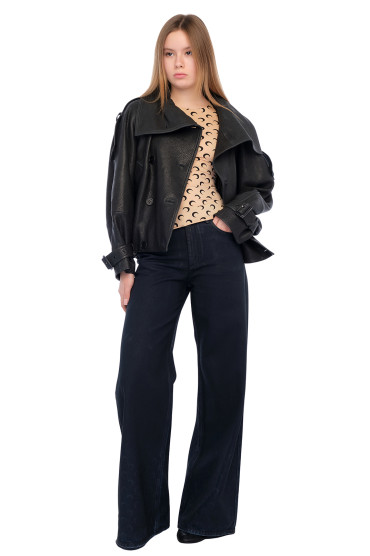 Шкіряна куртка ACNE STUDIOS ACw25006