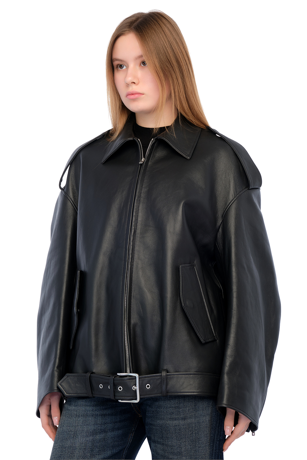 Шкіряна куртка ACNE STUDIOS ACw25008