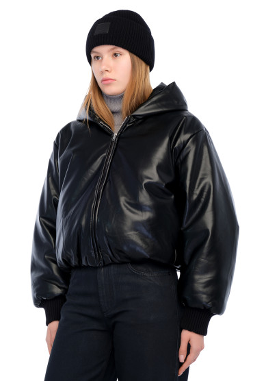 Бомбер з еко-шкіри ACNE STUDIOS ACw25009