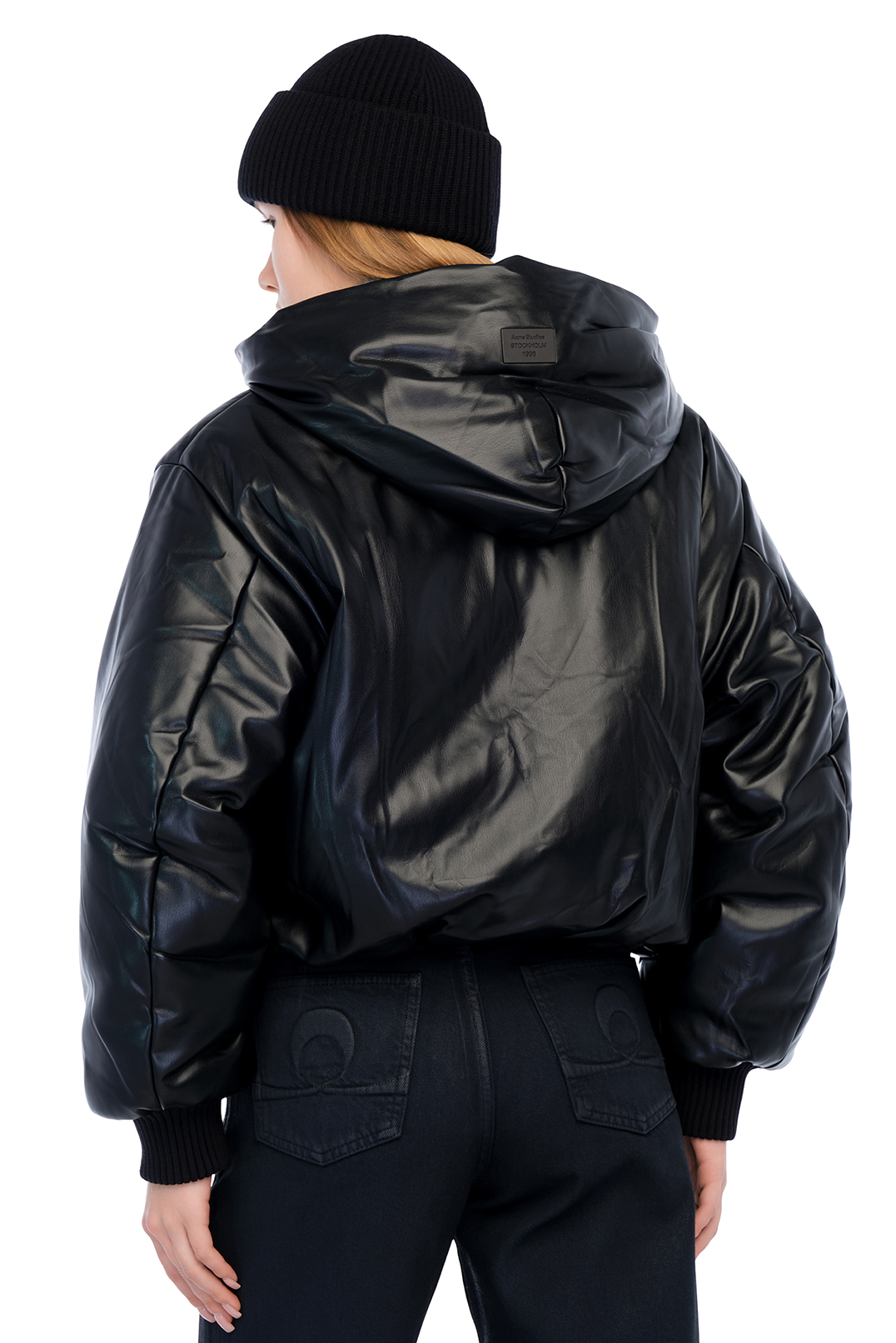 Бомбер з еко-шкіри ACNE STUDIOS ACw25009