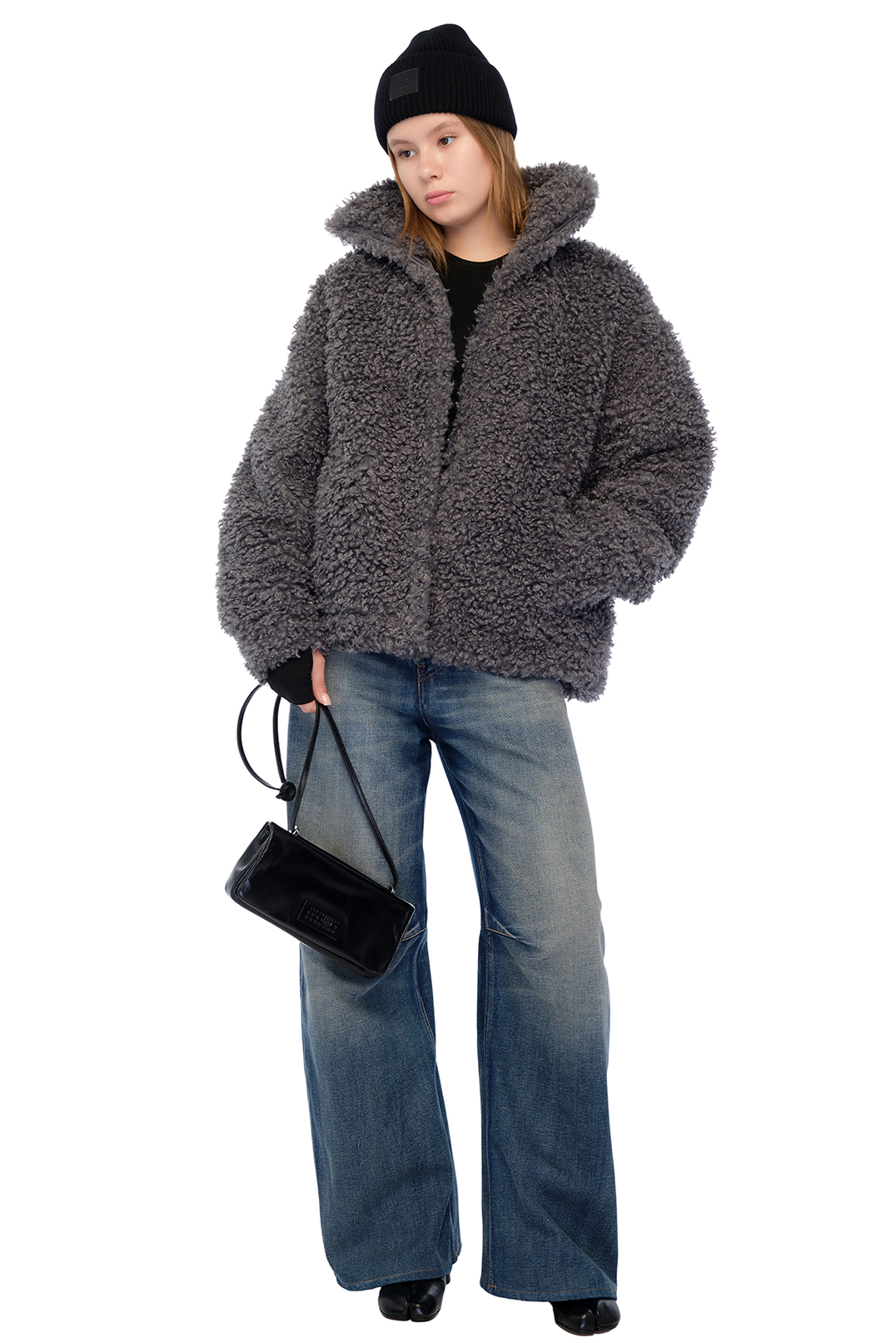 Куртка з еко-хутра ACNE STUDIOS ACw25010