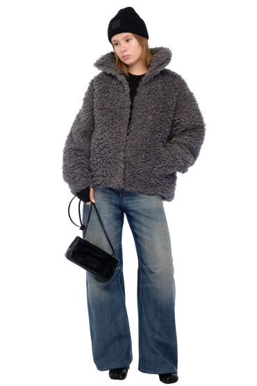 Куртка з еко-хутра ACNE STUDIOS ACw25010