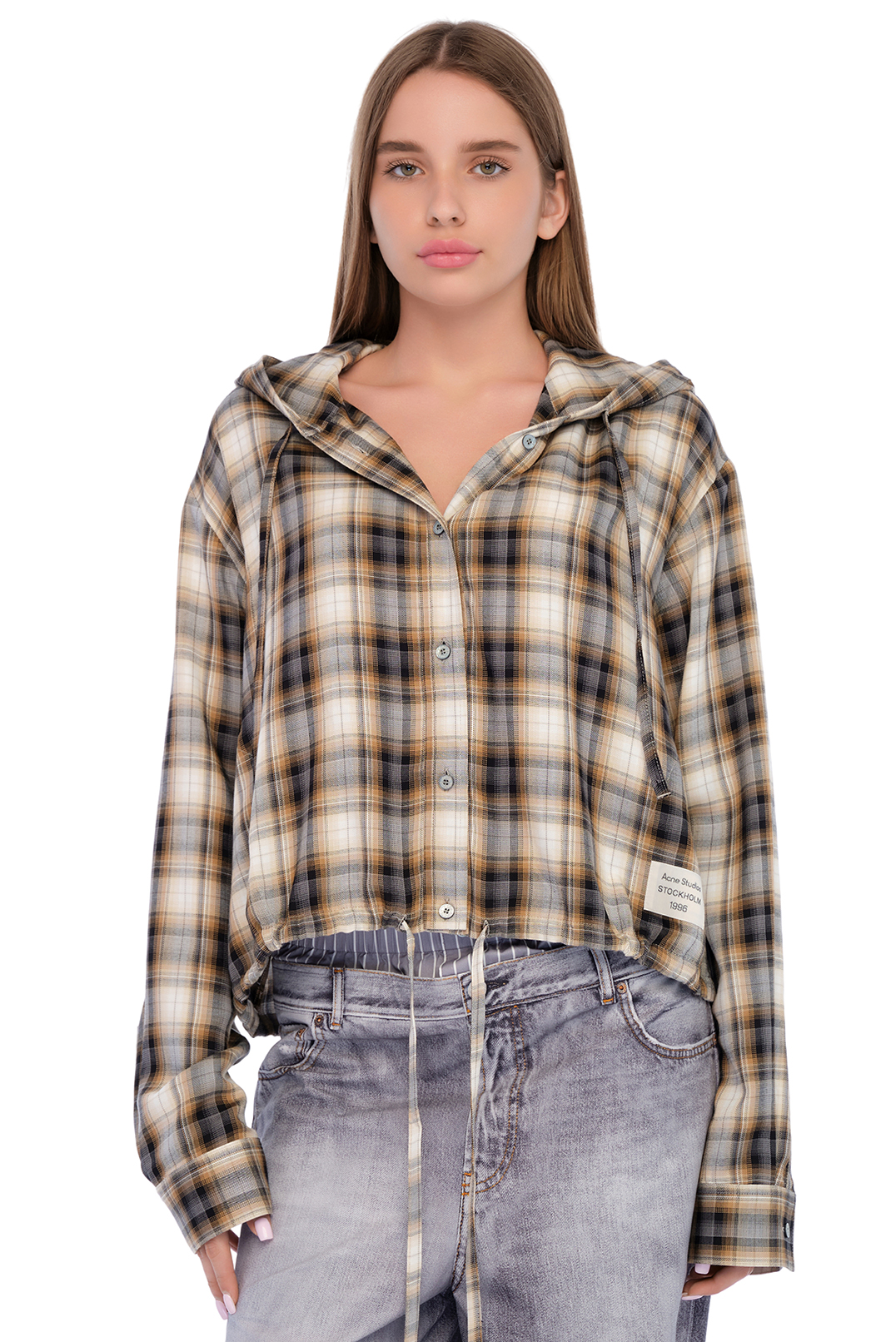 Сорочка з капюшоном ACNE STUDIOS ACw25019