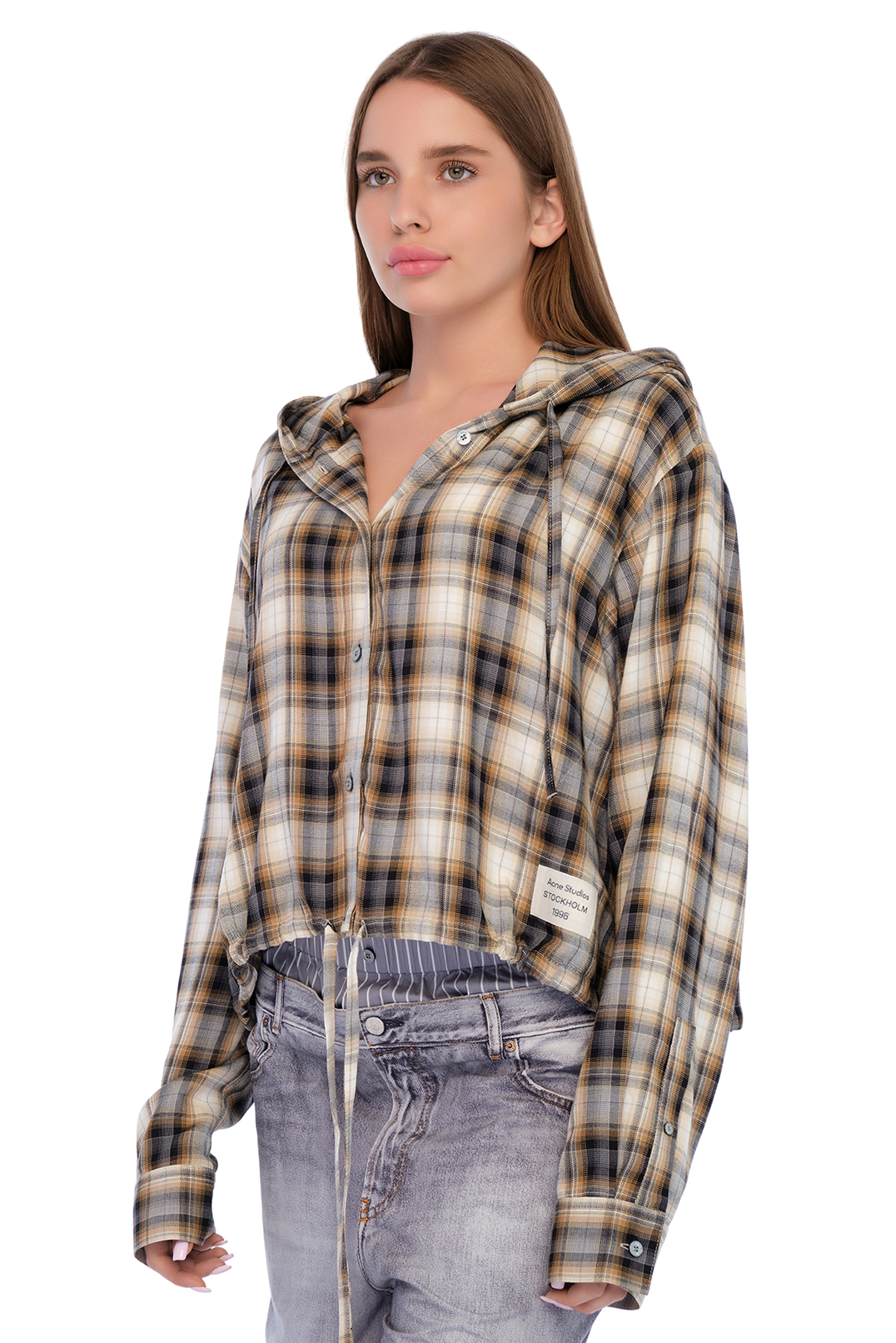Сорочка з капюшоном ACNE STUDIOS ACw25019