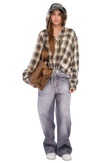 Сорочка з капюшоном ACNE STUDIOS ACw25019