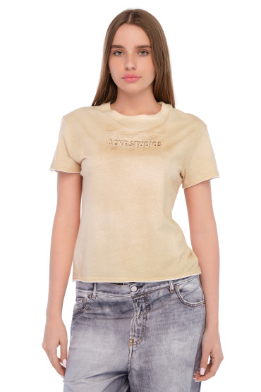 Футболка з принтом ACNE STUDIOS ACw25020