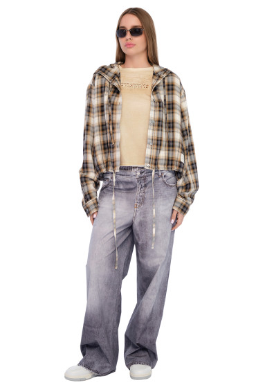 Футболка з принтом ACNE STUDIOS ACw25020