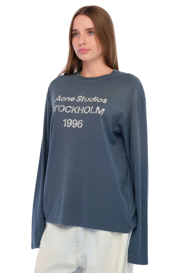 Лонгслів з логотипом ACNE STUDIOS ACw25029