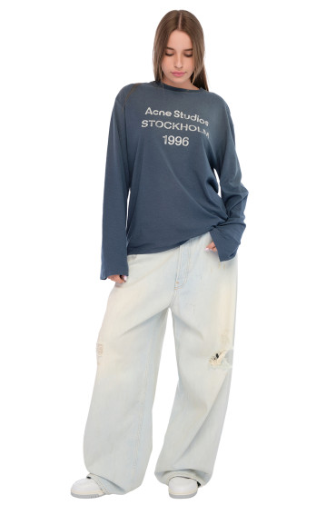 Лонгслів з логотипом ACNE STUDIOS ACw25029