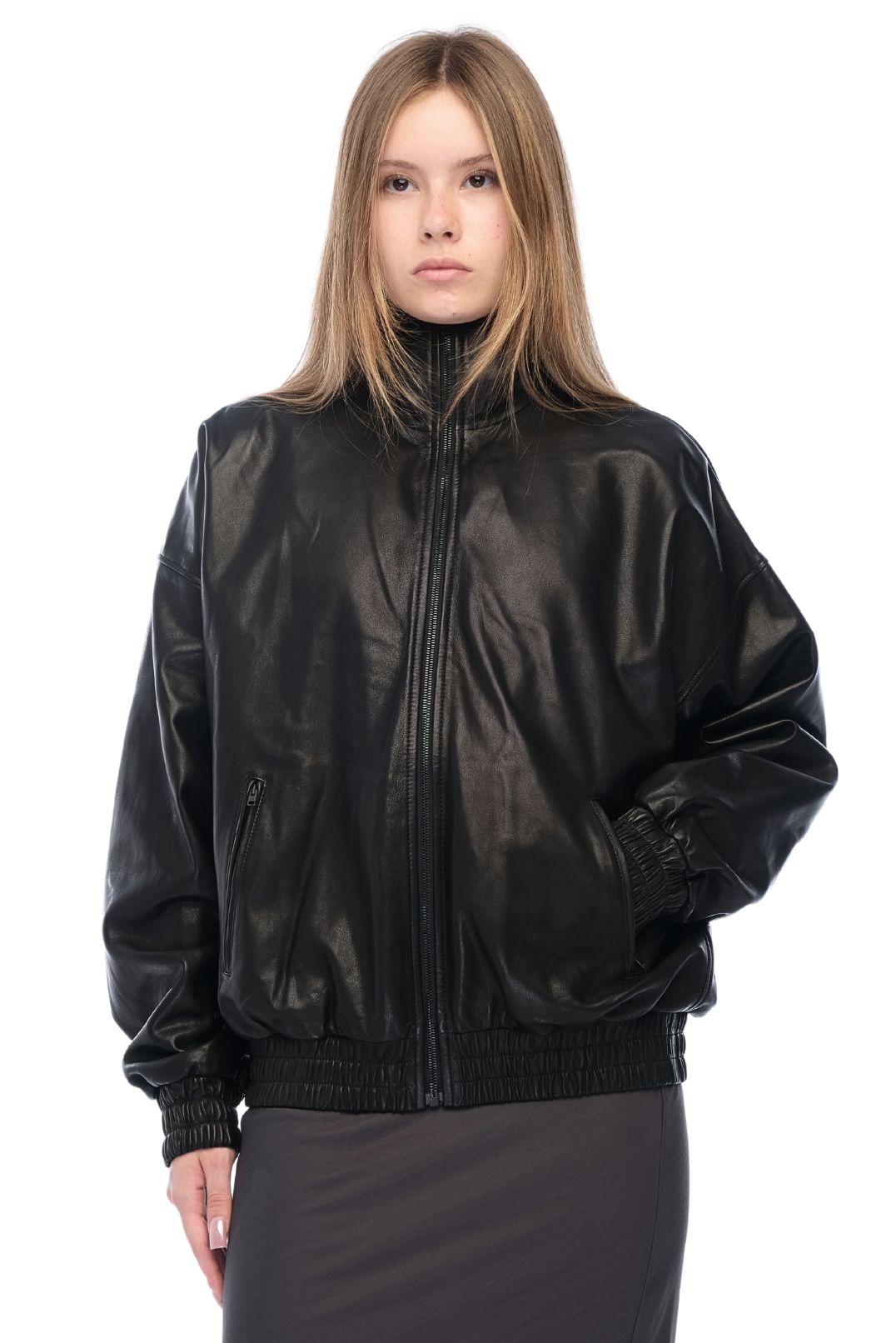 Шкіряна куртка ACNE STUDIOS ACw26008