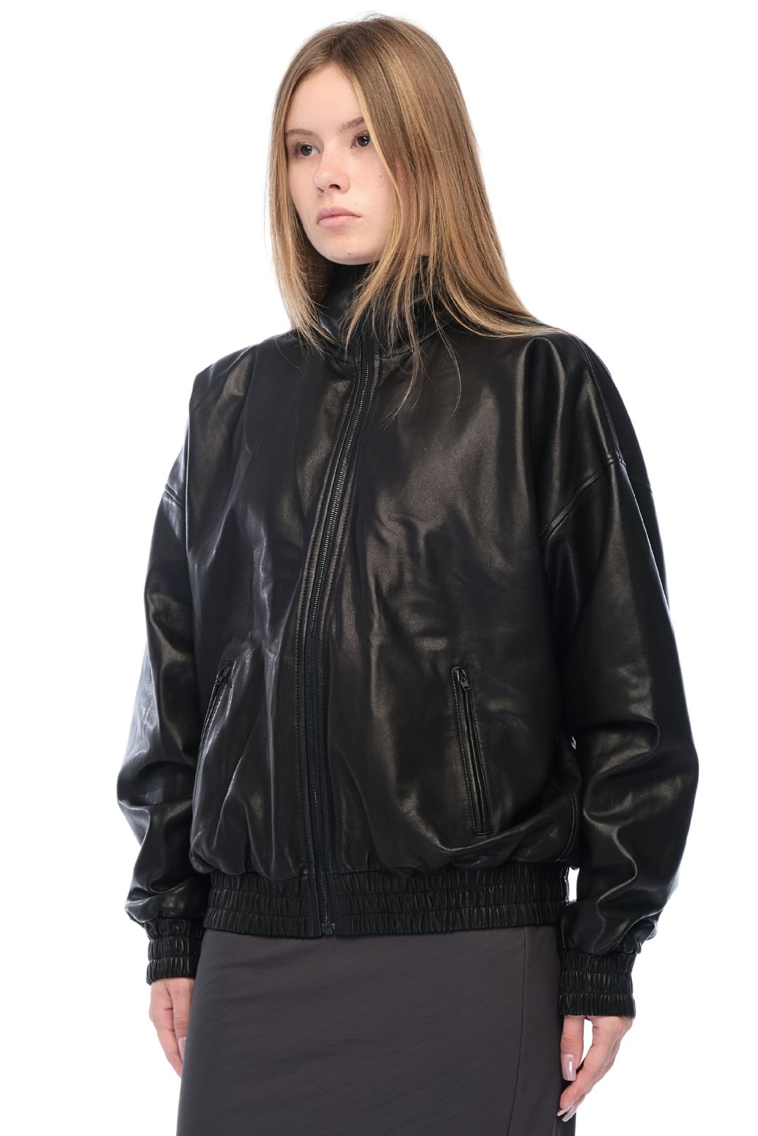 Шкіряна куртка ACNE STUDIOS ACw26008