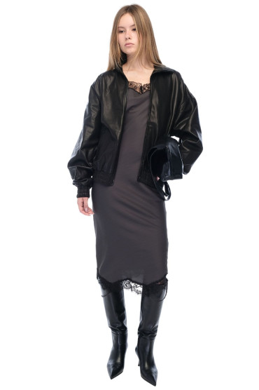 Шкіряна куртка ACNE STUDIOS ACw26008