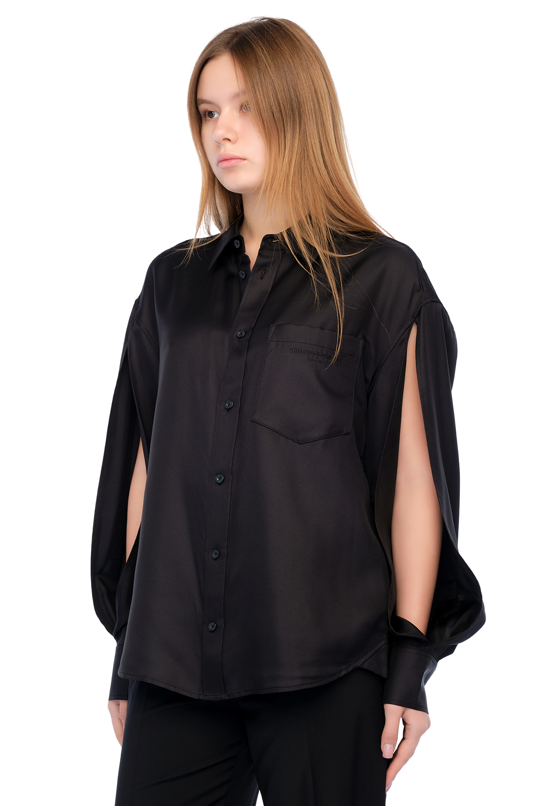 Шовкова сорочка ALEXANDER WANG ALW25001