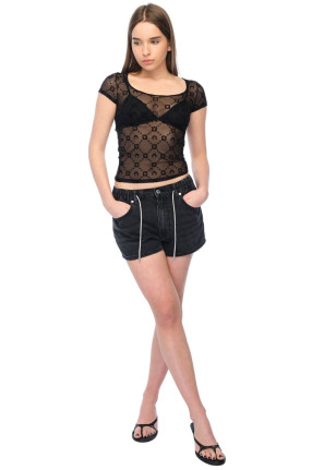 ALEXANDER WANG Джинсові шорти