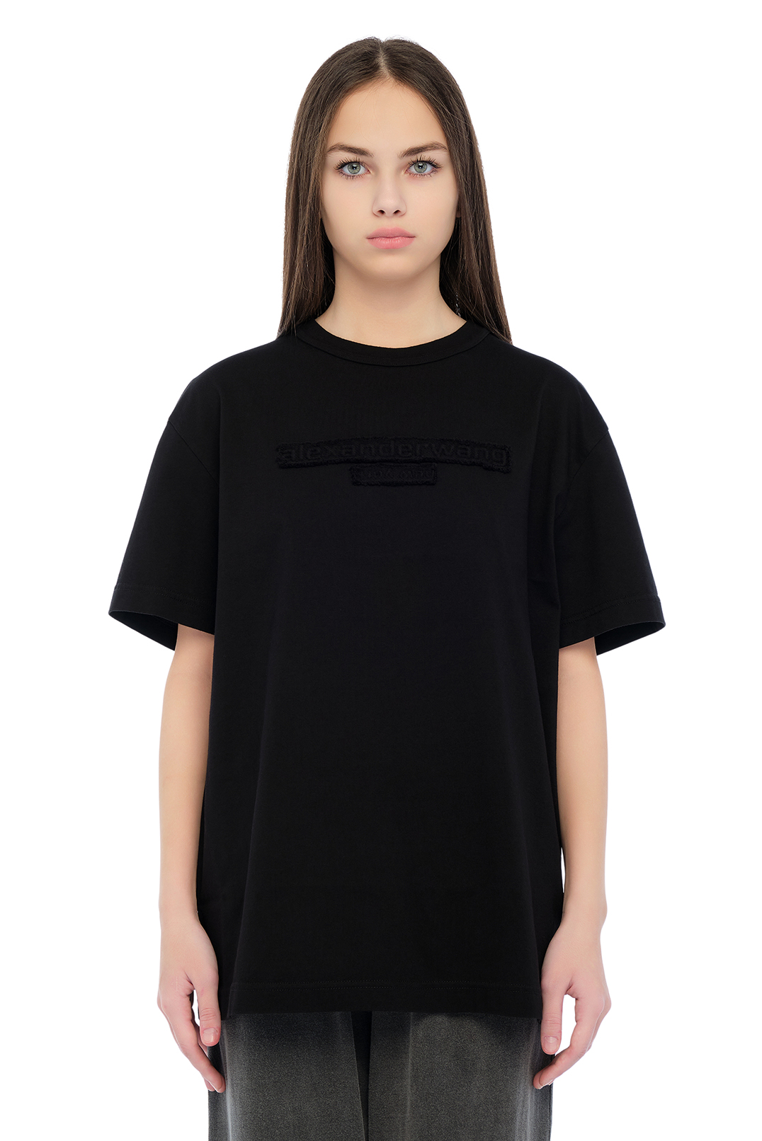 Футболка oversize з логотипом ALEXANDER WANG ALWp15004