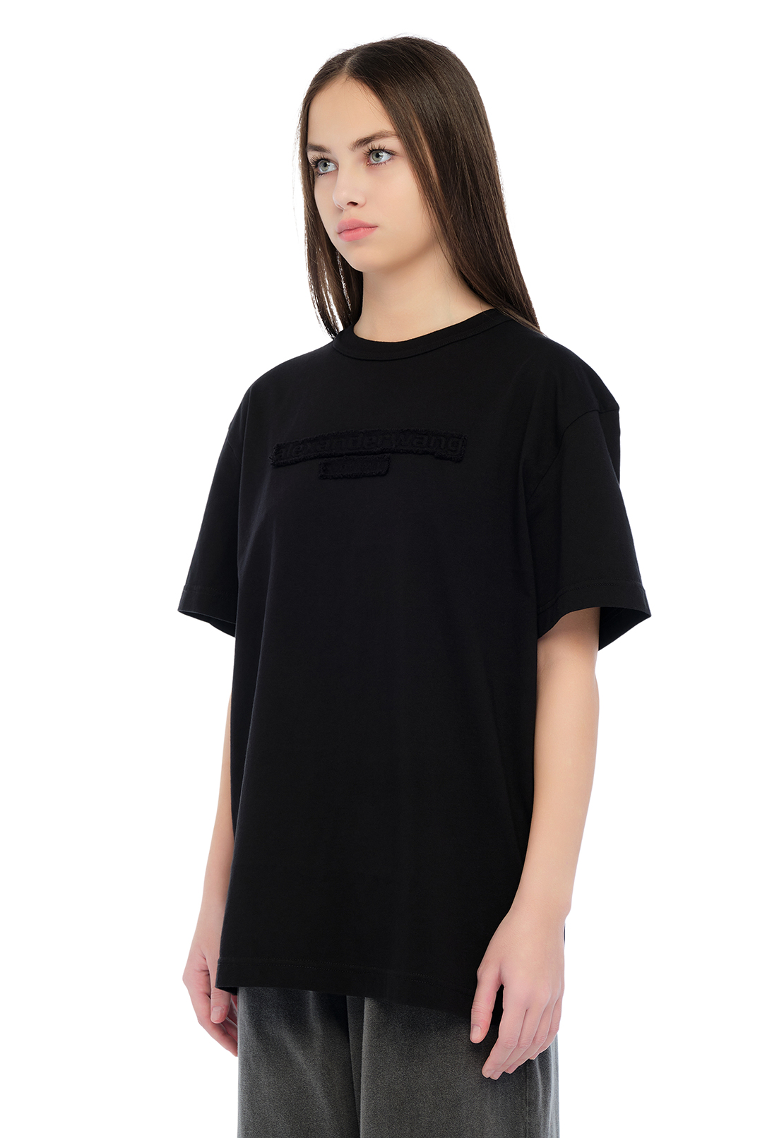 Футболка oversize з логотипом ALEXANDER WANG ALWp15004