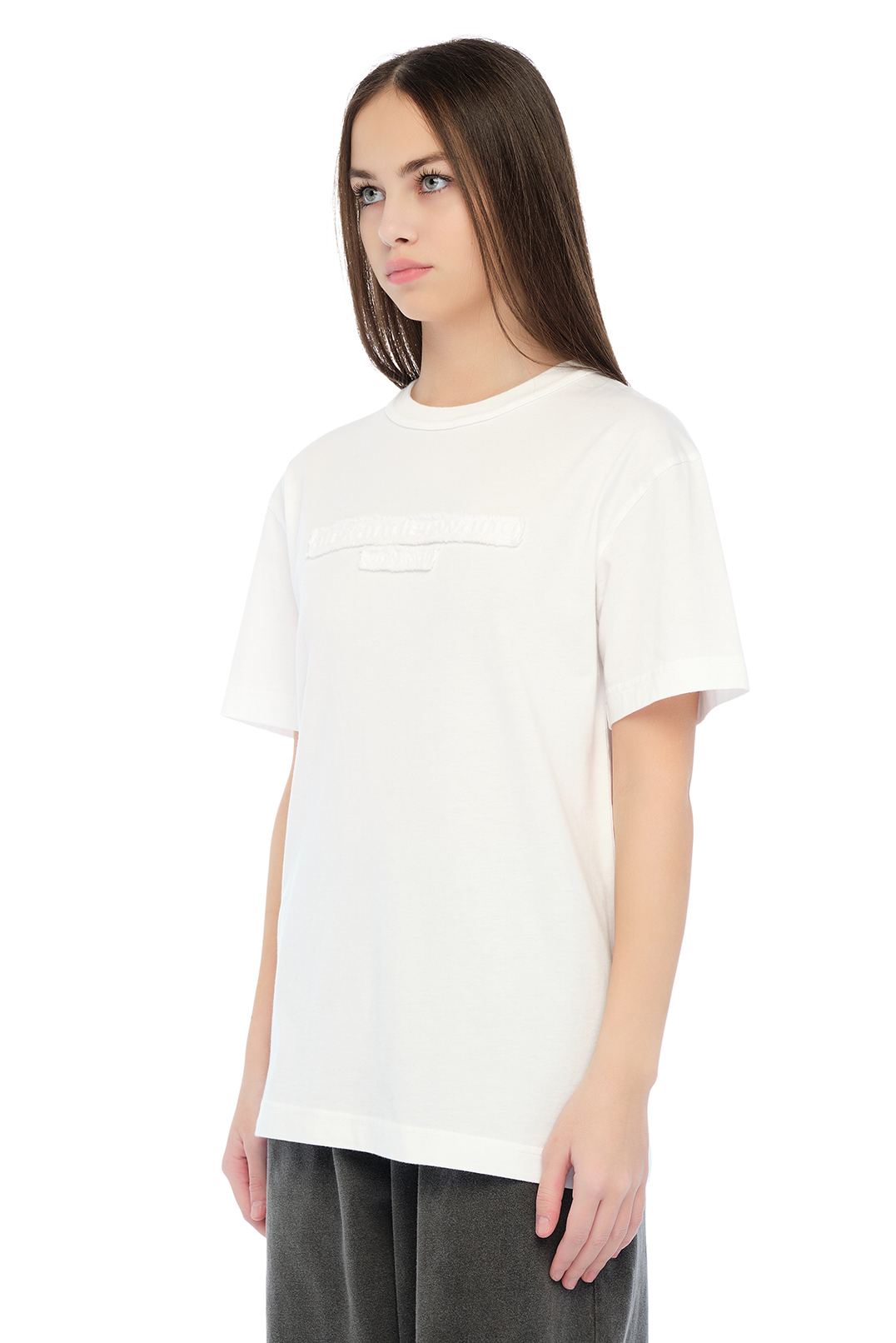 Футболка oversize з логотипом ALEXANDER WANG ALWp15005