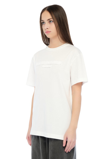 Футболка oversize з логотипом ALEXANDER WANG ALWp15005