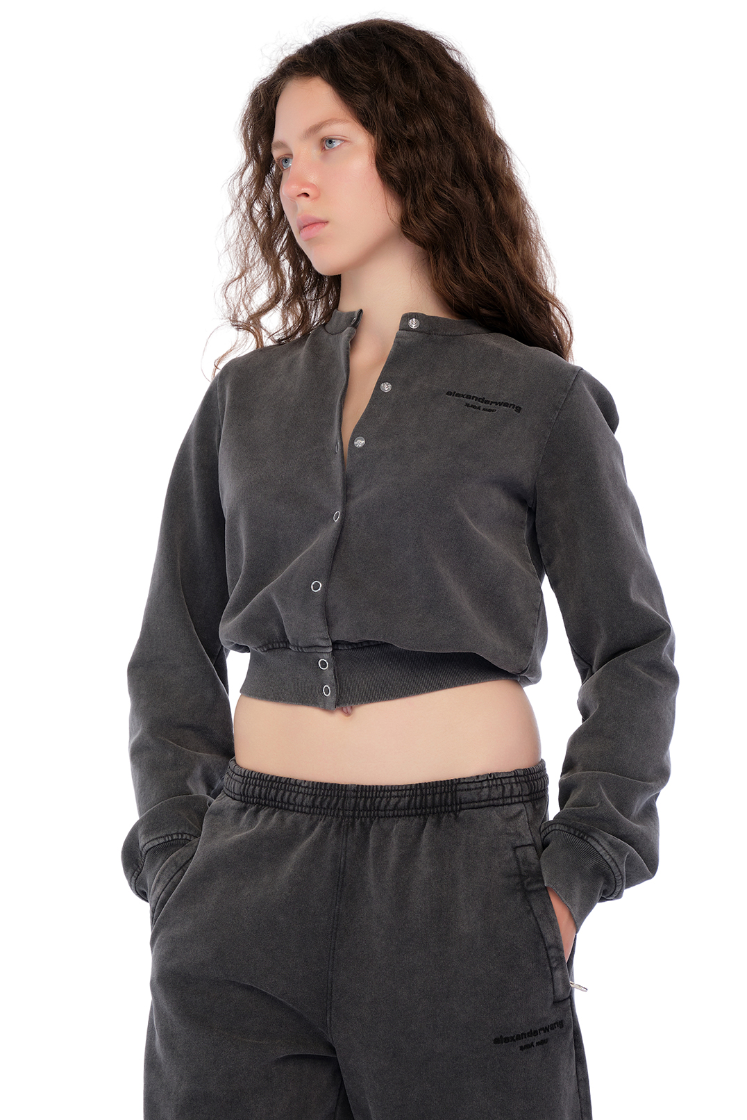 Кардиган на кнопках ALEXANDER WANG ALWp25005