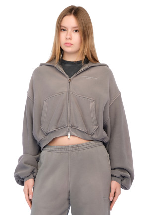 ALEXANDER WANG Худі на блискавці