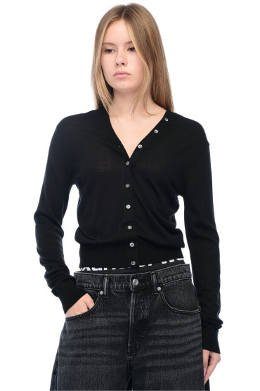 Купить оригинал Кардиган ALWp26005 от бренда ALEXANDER WANG Кардиган ALEXANDER WANG ALWp26005