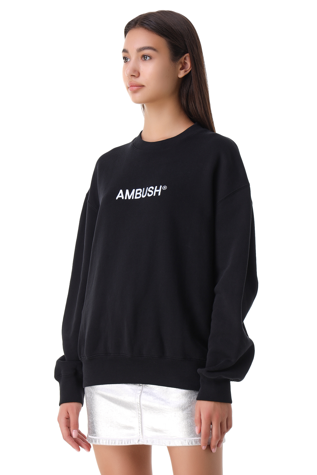 Свитшот oversize c логотипом AMBUSH AMB21022