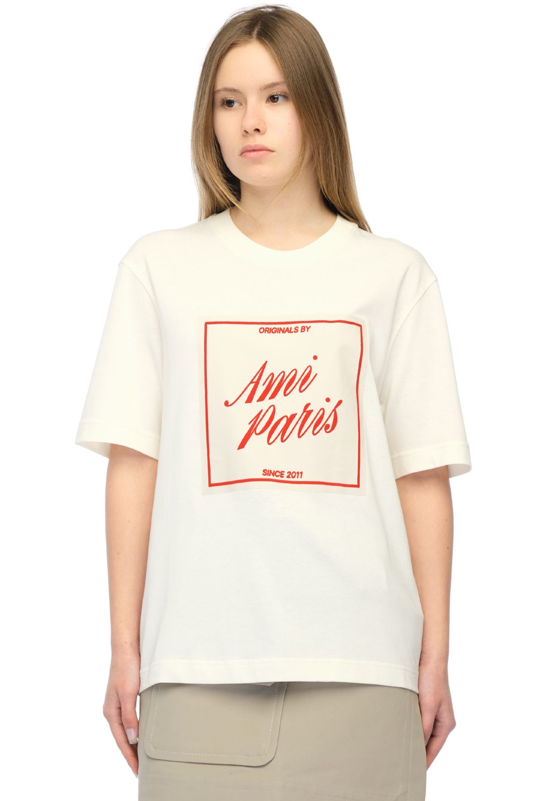Футболка AMI PARIS AMIw16015
