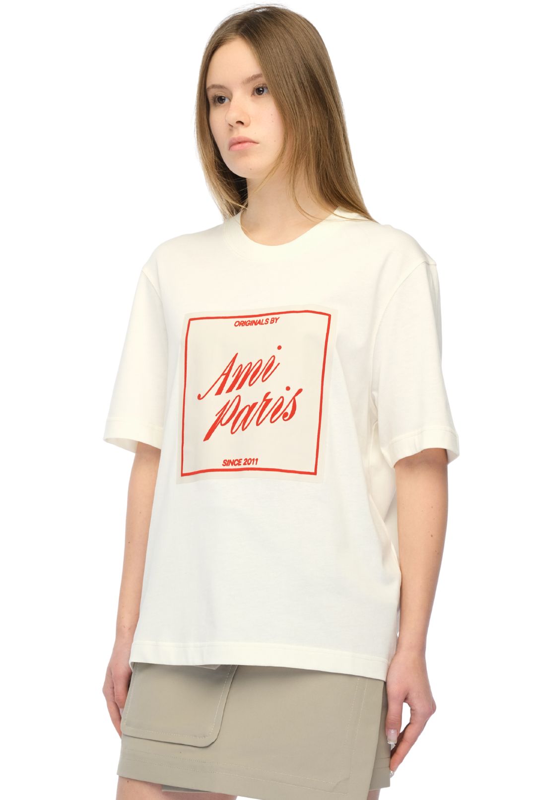 Футболка AMI PARIS AMIw16015