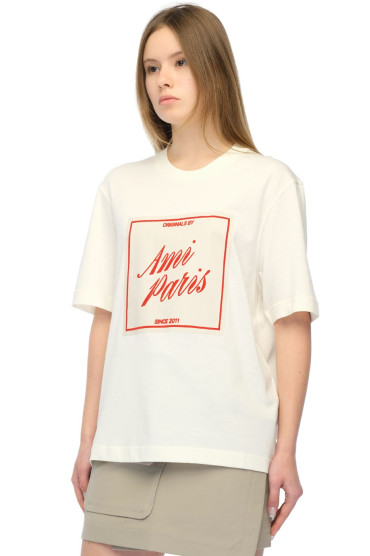Футболка AMI PARIS AMIw16015