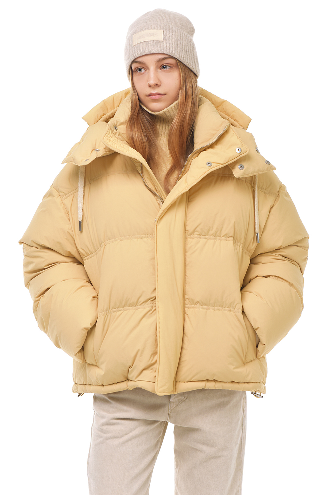 Пуховик oversize AMI PARIS AMIw23009