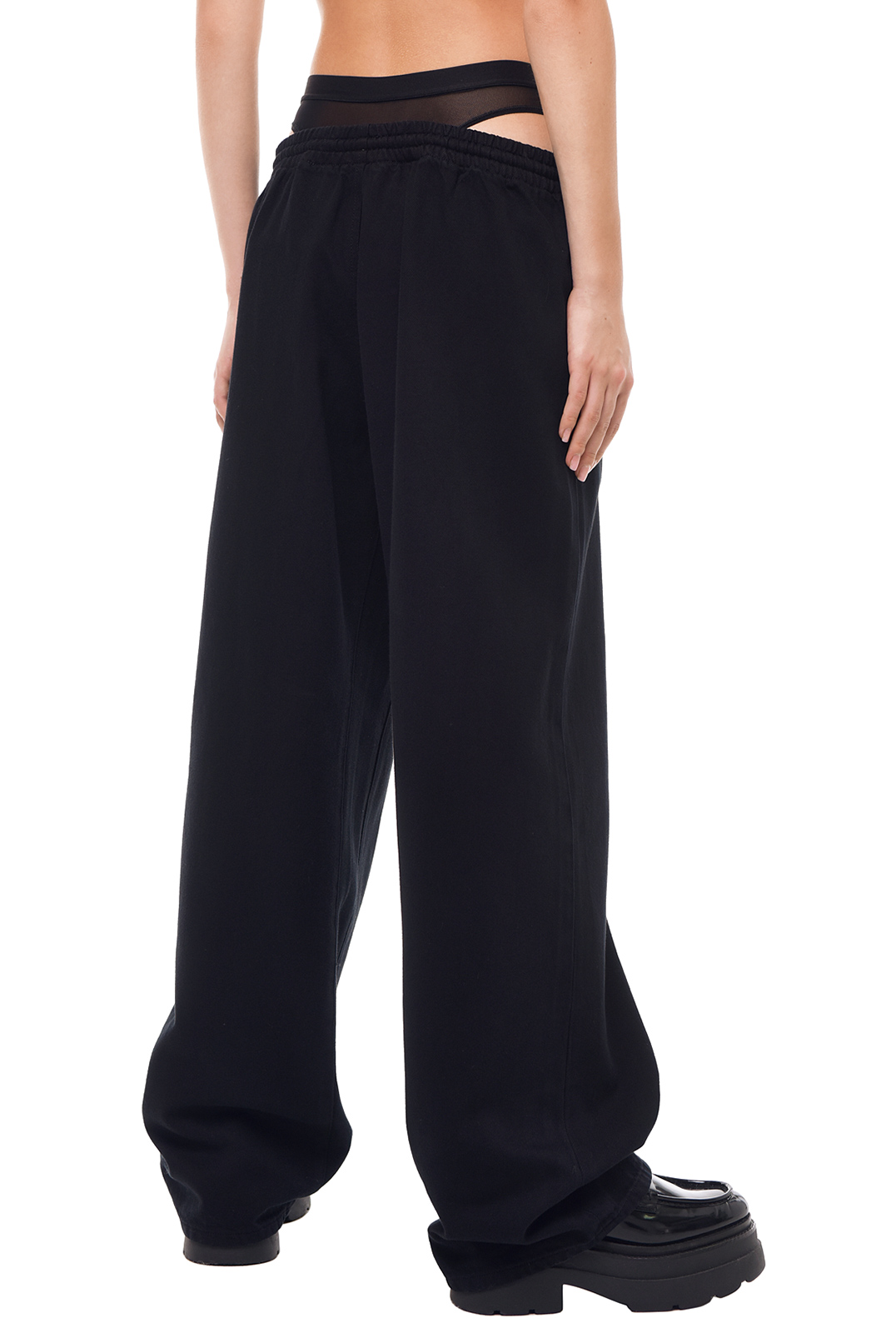 Подовжені брюки з еластичним поясом ALEXANDER WANG AWDp23004