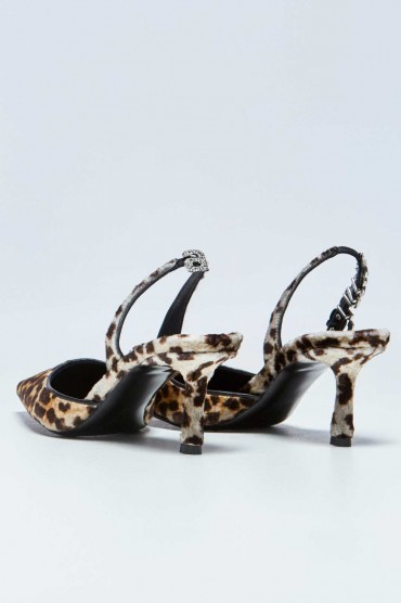 Леопардові туфлі з логотипом ALEXANDER WANG AWsh29003