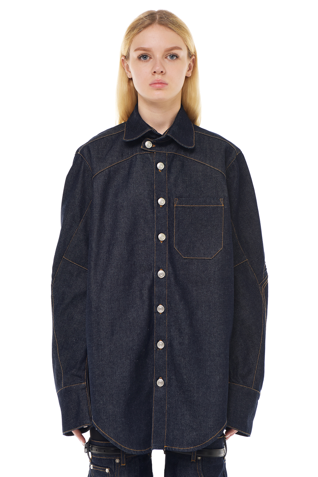 Джинсова сорочка oversize COPERNI COPp23006