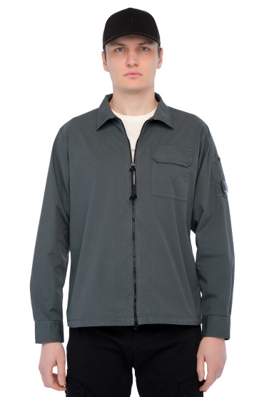 Купить оригинал Сорочка на блискавці CP16006 от бренда C.P.COMPANY Сорочка на блискавці C.P.COMPANY CP16006