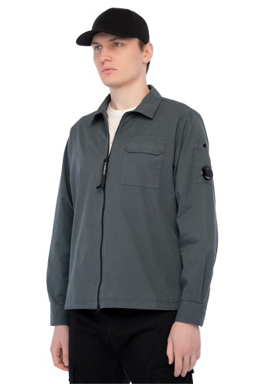 Купить оригинал Сорочка на блискавці CP16006 от бренда C.P.COMPANY Сорочка на блискавці C.P.COMPANY CP16006