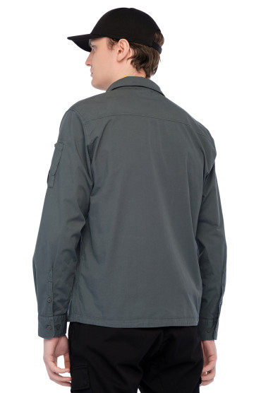 Купить оригинал Сорочка на блискавці CP16006 от бренда C.P.COMPANY Сорочка на блискавці C.P.COMPANY CP16006