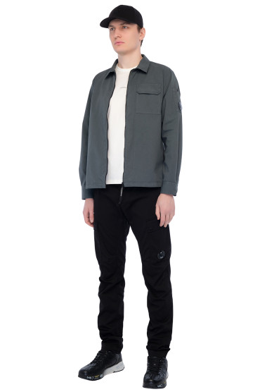 Купить оригинал Сорочка на блискавці CP16006 от бренда C.P.COMPANY Сорочка на блискавці C.P.COMPANY CP16006