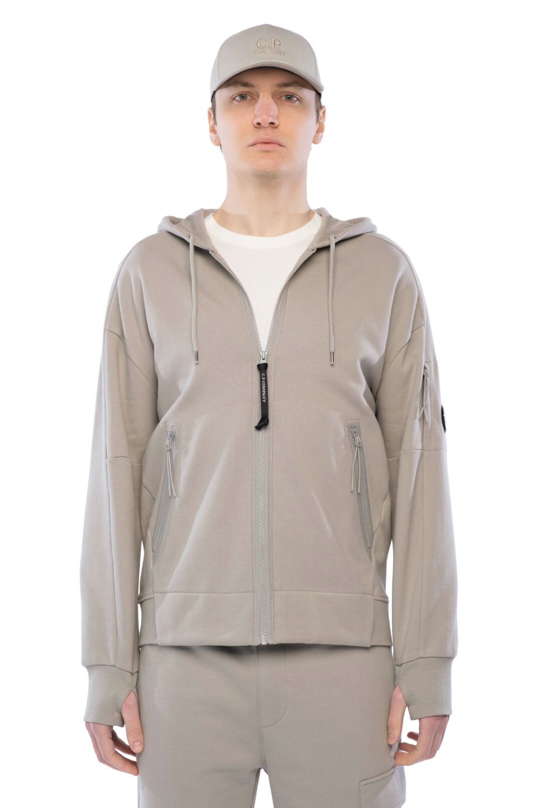 Худі на блискавці C.P.COMPANY CP16027