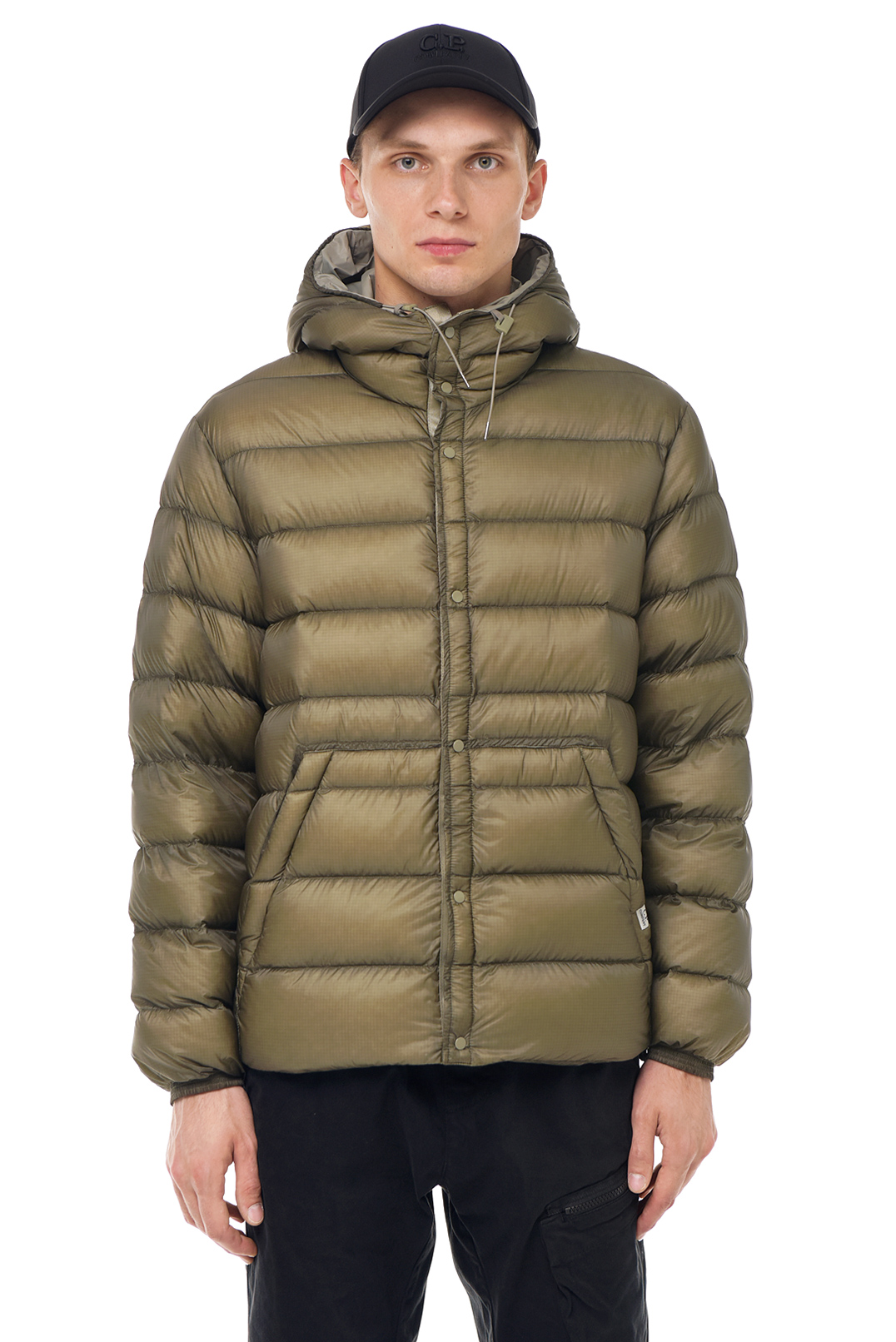 Пуховик з капюшоном C.P.COMPANY CP23005