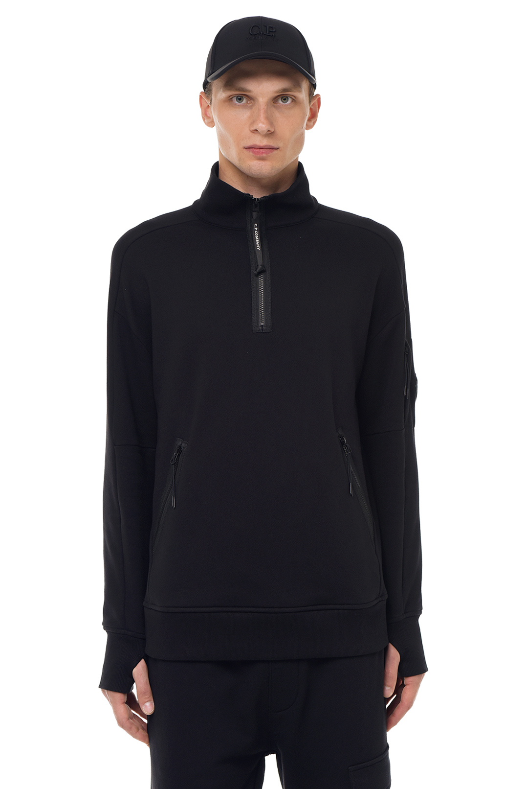 Світшот на блискавці C.P.COMPANY CP23014