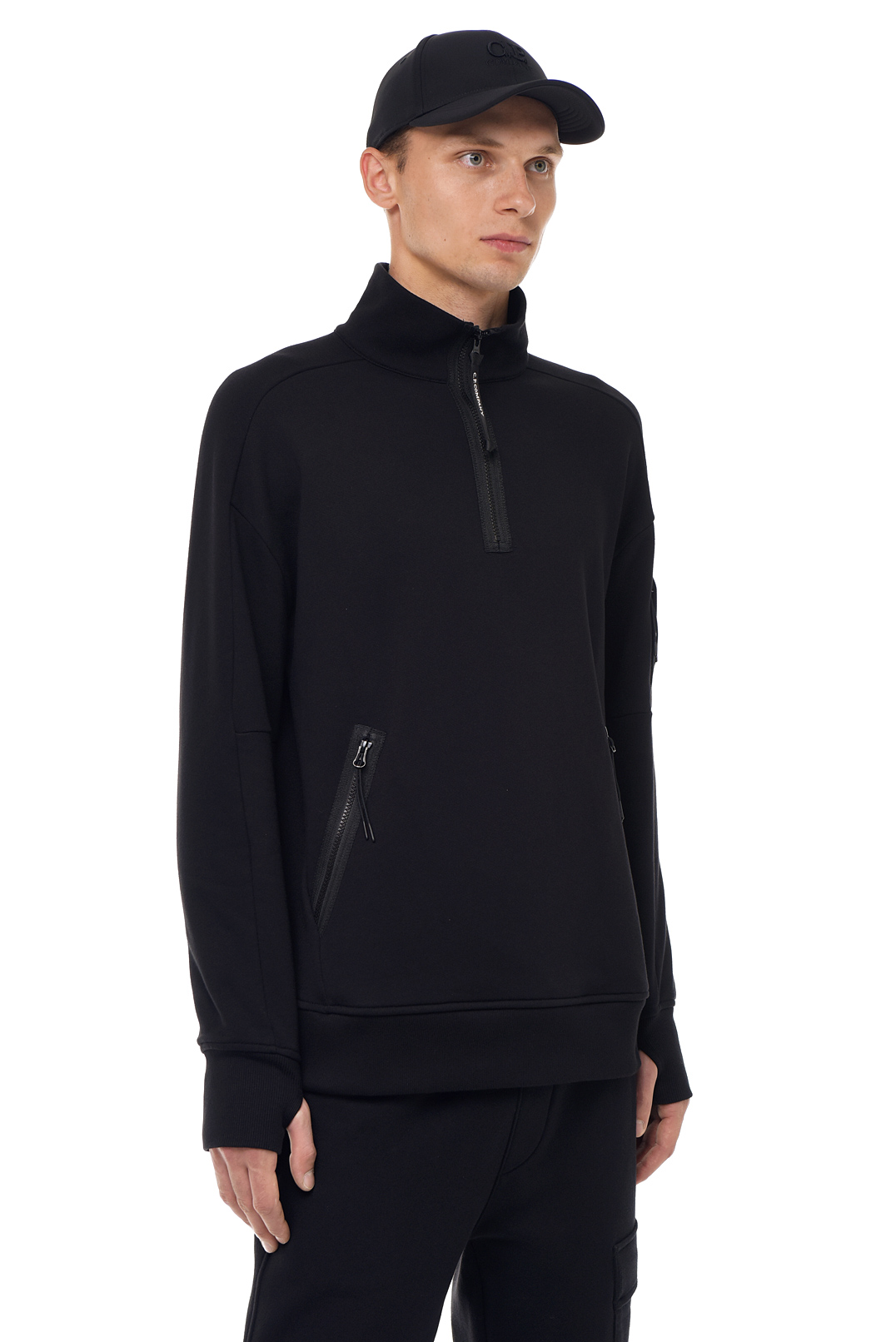 Світшот на блискавці C.P.COMPANY CP23014