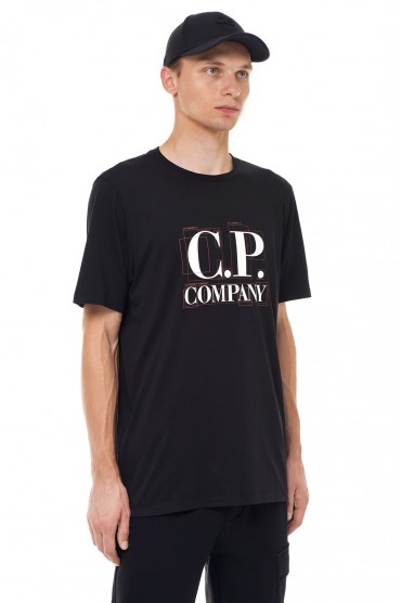 Футболка з логотипом C.P.COMPANY CP23029