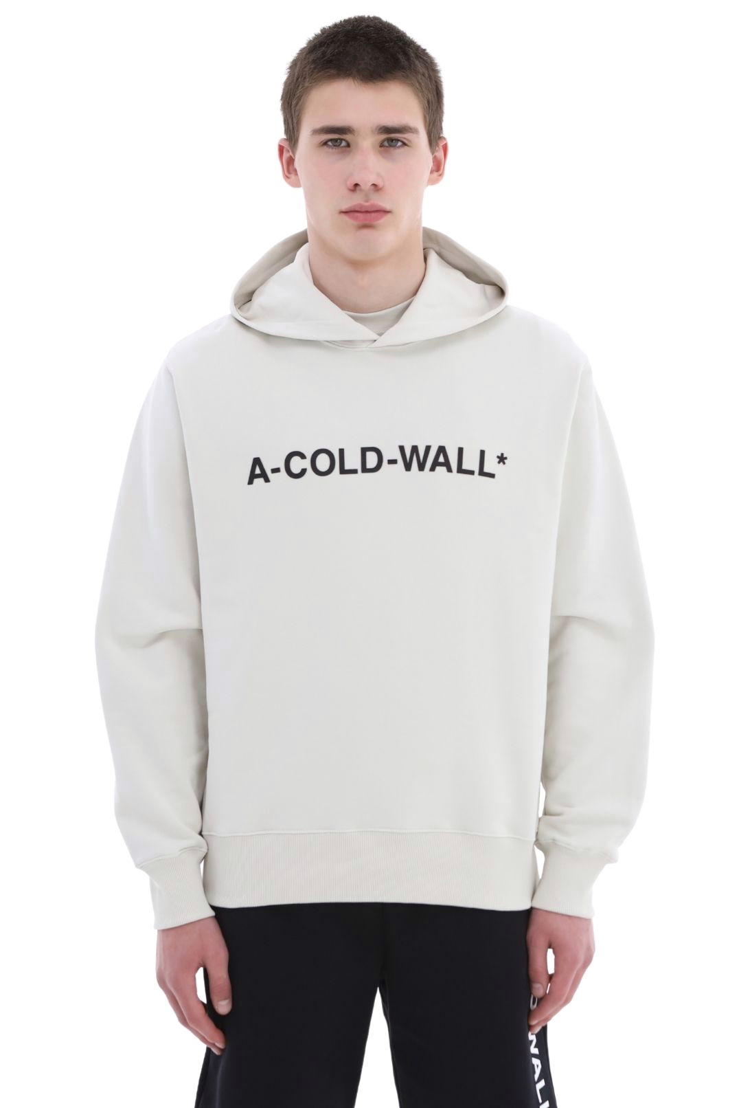Худі oversize з логотипом A-COLD-WALL* CWm22021