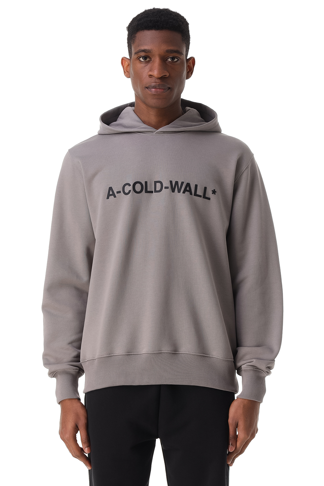Худі oversize з логотипом A-COLD-WALL* CWm22022