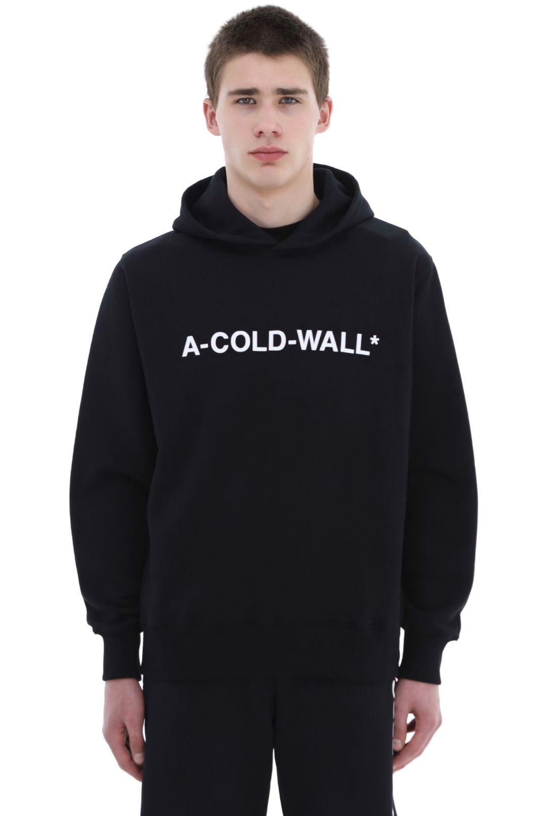 Худі oversize з логотипом A-COLD-WALL* CWm22023