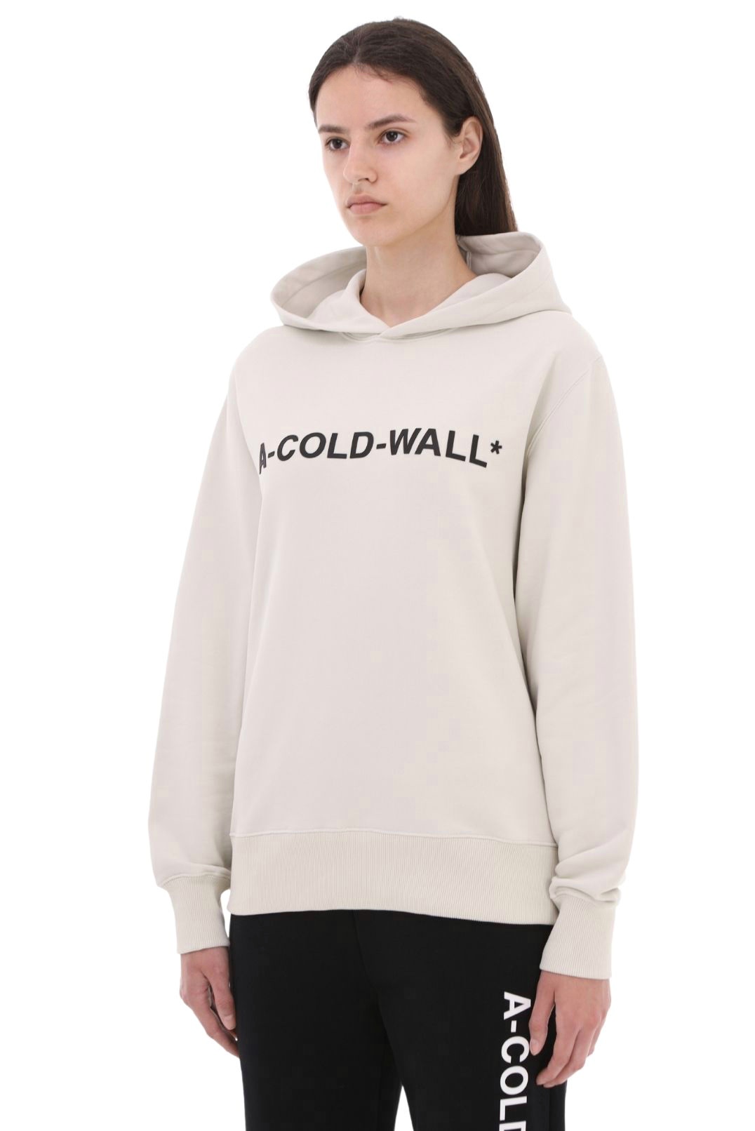 Худі oversize з логотипом A-COLD-WALL* CWw12021