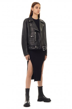 DION LEE Сукня з розрізами