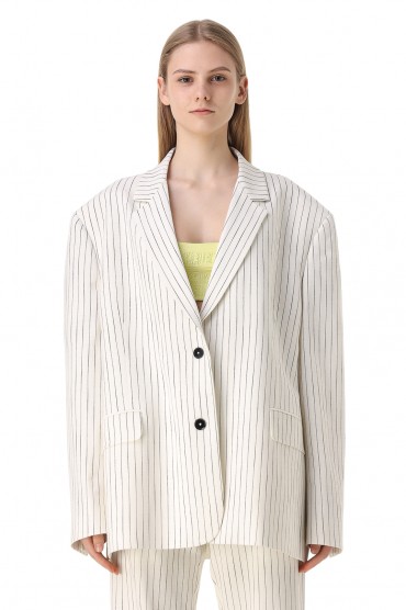 Піджак oversize в смужку ESSENTIEL ANTWERP ESAw11020