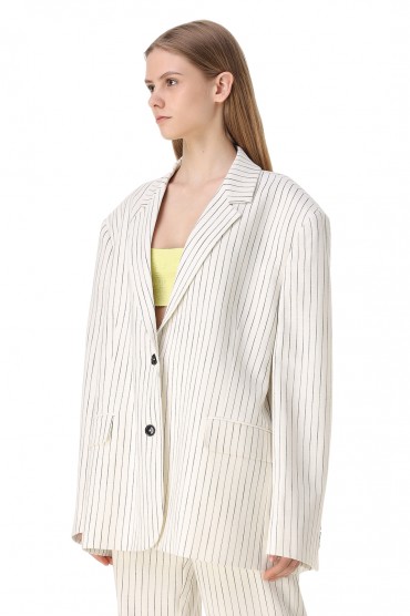 Піджак oversize в смужку ESSENTIEL ANTWERP ESAw11020